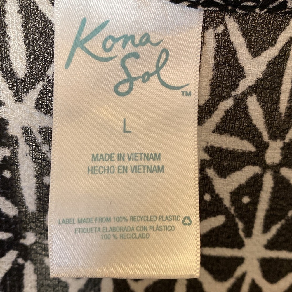 Kona sol swim beach cover up size L - Picture 2 of 3